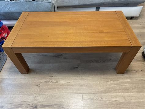 solid oak coffee table | eBay