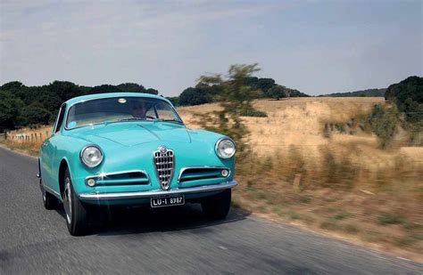 Rare prototype 1954 Alfa-Romeo Giulietta Sprint Type 750 - Drive