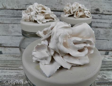 Plaster Of Paris Flowers · How To Mold A Clay Flower · Other on Cut Out ...