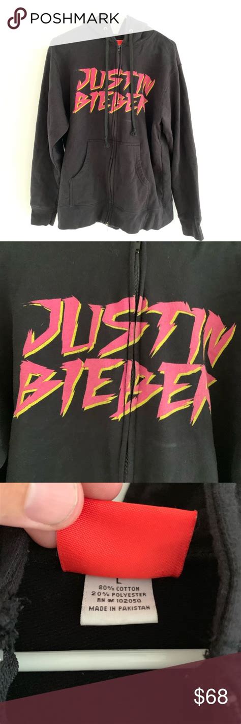 Justin Bieber My World Tour 2010 Hoodie