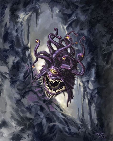 Beholder Art by BryanSyme on @deviantart #Painting #Drawing #Fantasy # ...