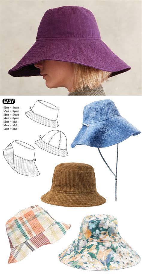 42+ free bucket hat sewing pattern for adults - ShaneReham