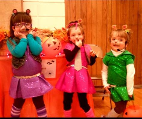 Printable Chipettes Costumes Halloween