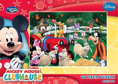 Disney 60pc Puzzle - Mickey Mouse Clubhouse (Mickey's Mouseka Tractor ...