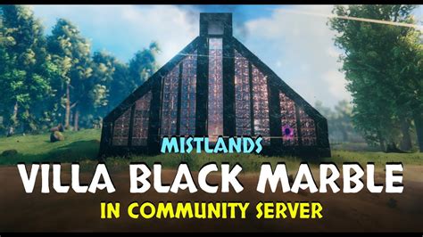 Valheim Mistlands: Villa Black Marble - YouTube