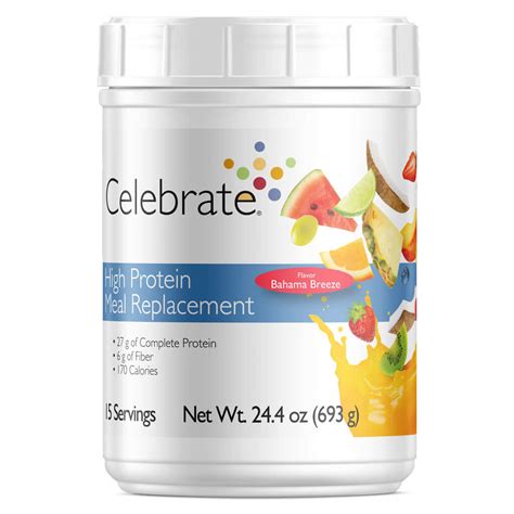 Bariatric Meal Replacement / Protein Shakes - Celebrate