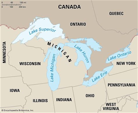 Lake Superior Michigan Map - Gretna Hildegaard