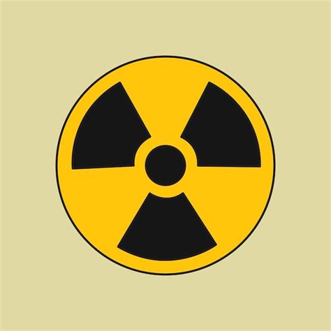 Free Vector | Radioactive icon design element vector