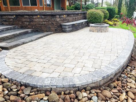 Paver Stone Patio Installation - Vulcan Design & Construction