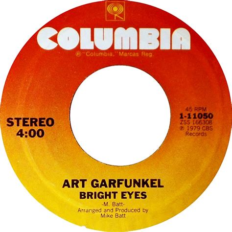 新作アイテム毎日更新 英7" ART GARFUNKEL BRIGHT EYES agapeeurope.org