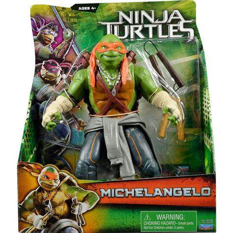 Teenage Mutant Ninja Turtles Movie 11" Mike Action Figure - Walmart.com ...