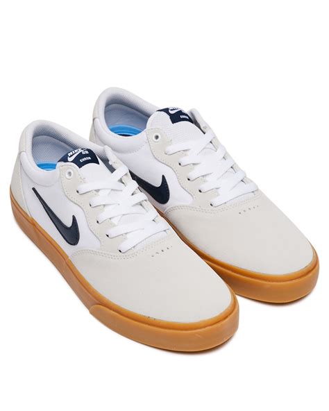 Nike Sb Chron Solarsoft Shoe - White | SurfStitch