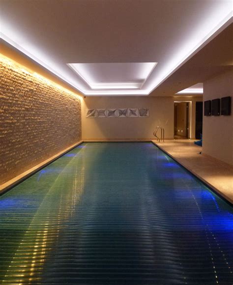 Our Top 20 Swimming Pool Lighting Examples | Indoor swimming pool ...