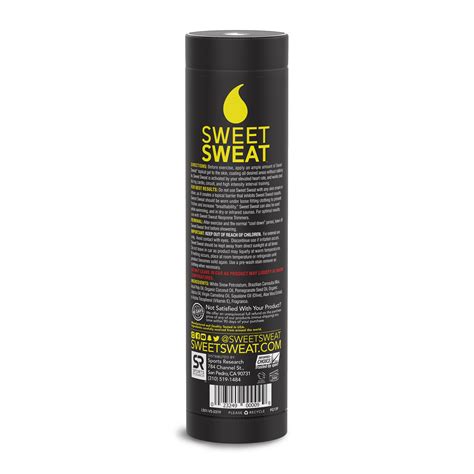 Sports Research, Sweet Sweat Stick, Workout Enhancer, 6.4 oz. (182g ...