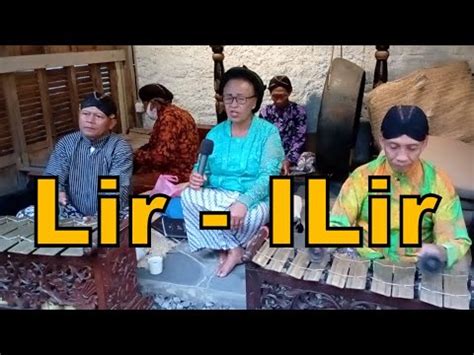 LIR ILIR Uyon Uyon Gending Jawa / Javanese Gamelan COKEKAN Siteran ...