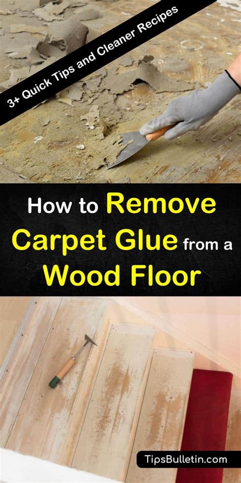 3+ Fast & Easy Ways to Remove Carpet Glue from a Wood Floor