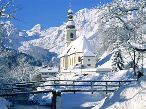 Cathedral Winter Wallpapers - Wallpaper Cave