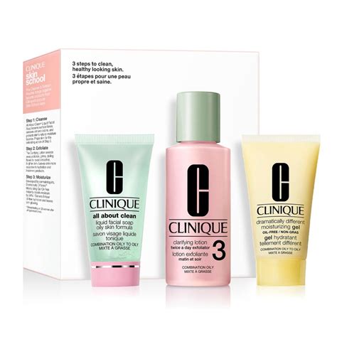 Clinique Skin School Supplies: Cleanser Refresher Set for Oily Skin ...