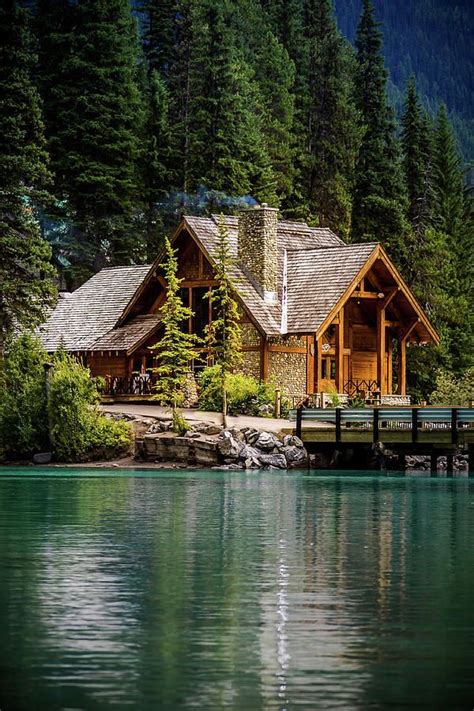 Bc Photograph - Cabin At The Lake by Thomas Nay | Desenho de casa de ...