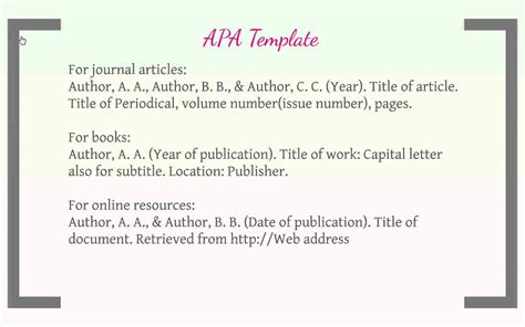 Reference apa style for me; Cite it for me apa format; American ...