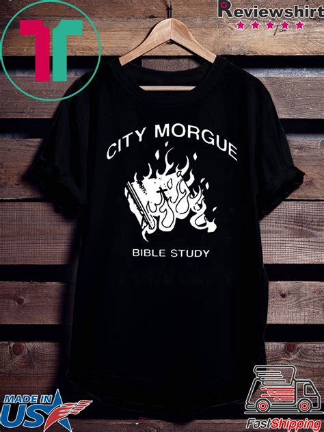 City Morgue Merch Books Burn Easy Black Shirt