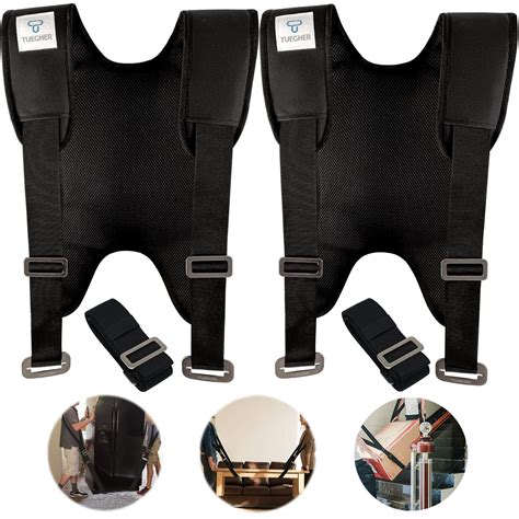 Buy Shoulder Dolly Moving Straps, Tuegher Padded 2-Person Lifting and ...