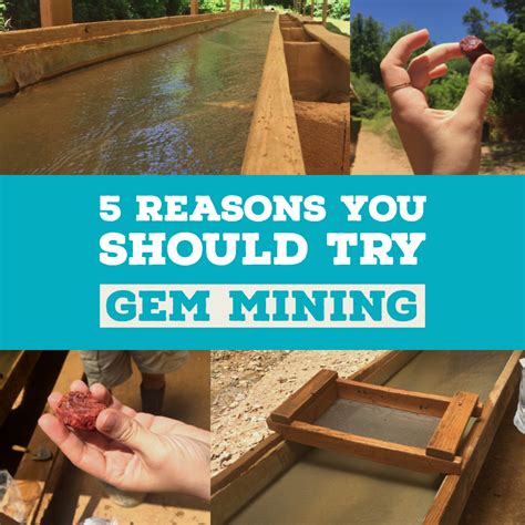 5 Reasons You Should Try Gem Mining - Franklin, North Carolina