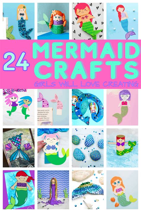 10+ Cute Easy Mermaid Crafts - ShohnShaniya