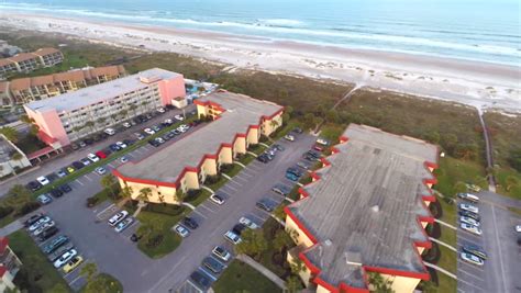 buildings st augustine beach aerial video Stock Footage Video (100% ...