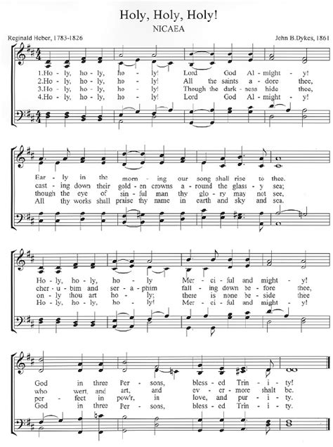 Blessed Be The Lord God Almighty Lyrics And Chords - LyricsWalls