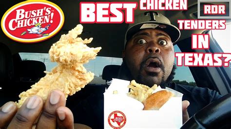 TRYING BUSH'S CHICKEN !🐔🍗 BEST CHICKEN TENDERS IN CENTRAL TEXAS?! 🤔 ...