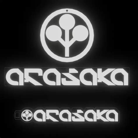 CYBERPUNK 2077 ARASAKA LOGO 3D Printing Model - Threeding