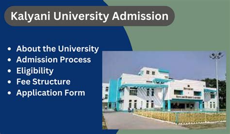 Kalyani University Admission 2024-25: (Open) Last Date & Application Form