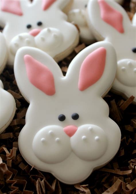 Bunny Face Cookies – The Sweet Adventures of Sugar Belle