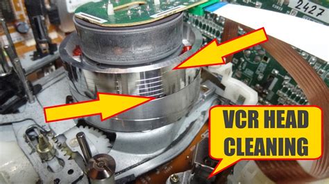 How to Clean VCR Heads. Cleaning VHS Video Recorder Head , HiFi Sound ...