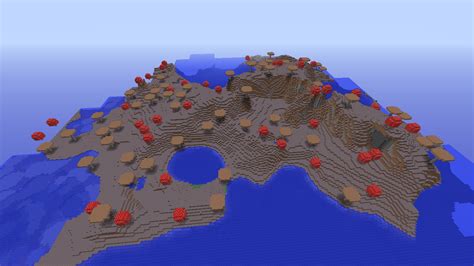 THE ABSOLUTE BIGGEST MUSHROOM ISLAND BIOME IN THE HISTORY OF MINECRAFT ...