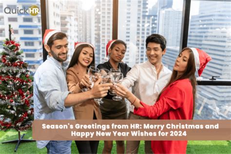 Merry Christmas and Happy New Year Wishes for 2024 | QuickHR