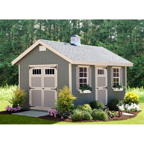 EZ-Fit Riverside 12x20 Wood Storage Shed Kit (ez_riverside1220)