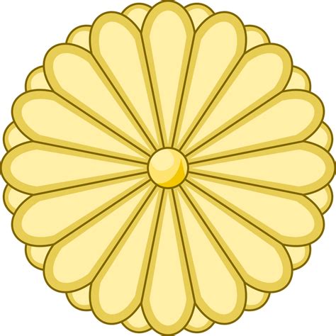 Japanese Imperial Seal.svg | Escudo de japon, Japon, Símbolo de familia