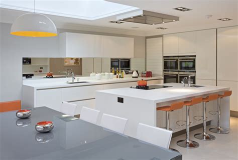 Modern White Kitchen Cabinets