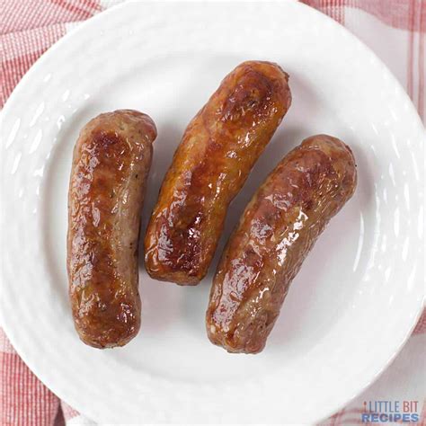 How To Cook Sausage In Oven | Little Bit Recipes