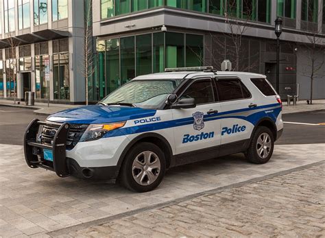 Boston Police Car Photograph by Brian MacLean - Pixels