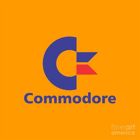 Commodore Logo Drawing by Umaya Latupono - Fine Art America