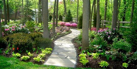 Woodland Garden Landscape — Freshouz Home & Architecture Decor | Shade ...