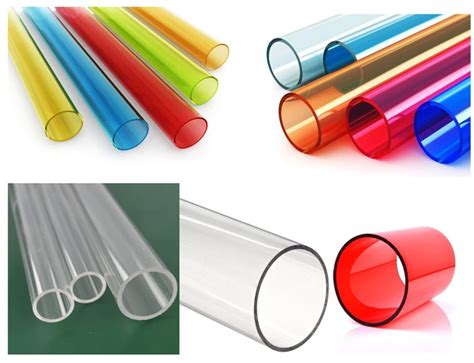 Hot Sale Colored Cylinder Clear Polycarbonate Pc Pipe Plastic Hard Tube ...