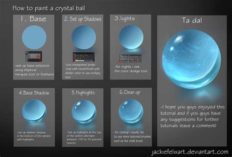 How to Art — Crystal Ball Tutorial by Jackiefelixart | Tutorial ...