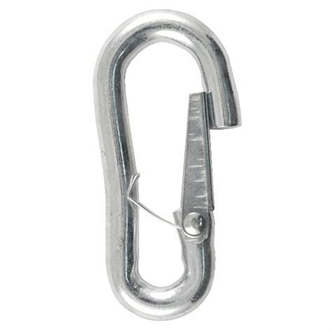 Curt MFG. 7/16" "S" Hook with Safety Latch - 207632, Towing at ...