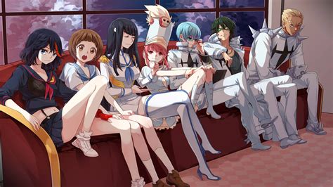 Download Kill La Kill Characters Wallpaper | Wallpapers.com