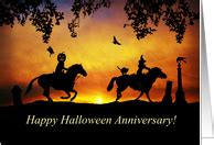 Halloween Wedding Anniversary Cards from Greeting Card Universe