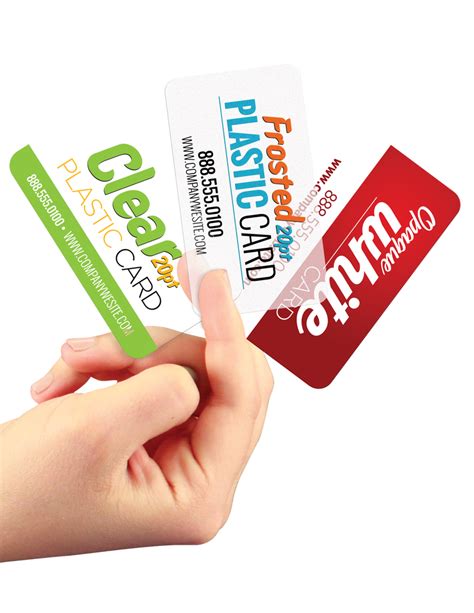 Clear Plastic Business Cards | Printutopia